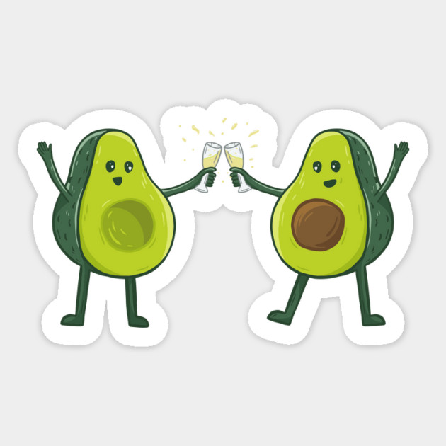 Avocado Toast Sticker by Cosmo Gazoo