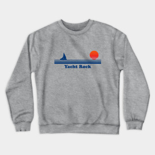 Yacht Rock Sunset Crewneck Sweatshirt