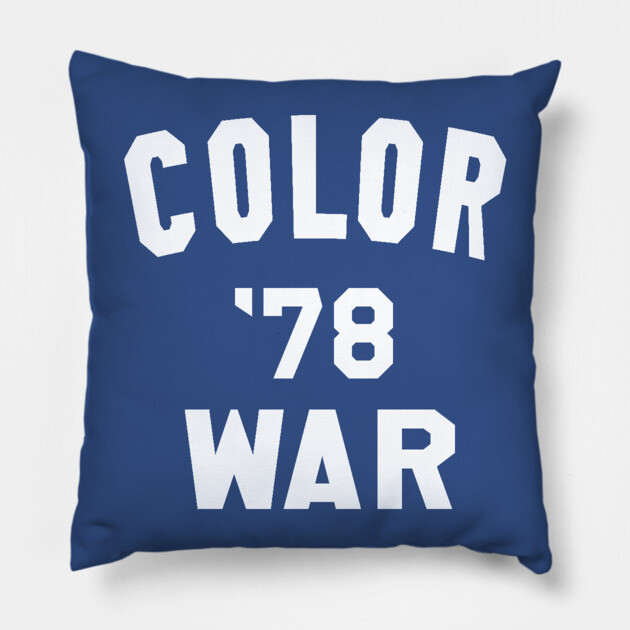 Fear Street Shadyside Color War '78 Pillow by Jim and Them