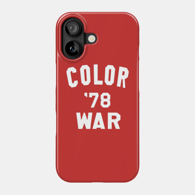 Fear Street Sunnyvale Color War '78 T-Shirt Phone Case by Jim and Them