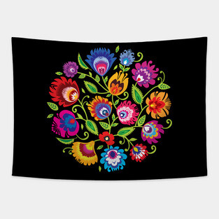 Folklore from Poland Tapestry