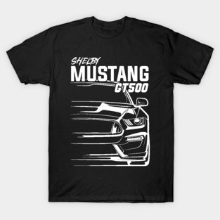 Shelby Mustang GT500 Silhouette T-Shirt
