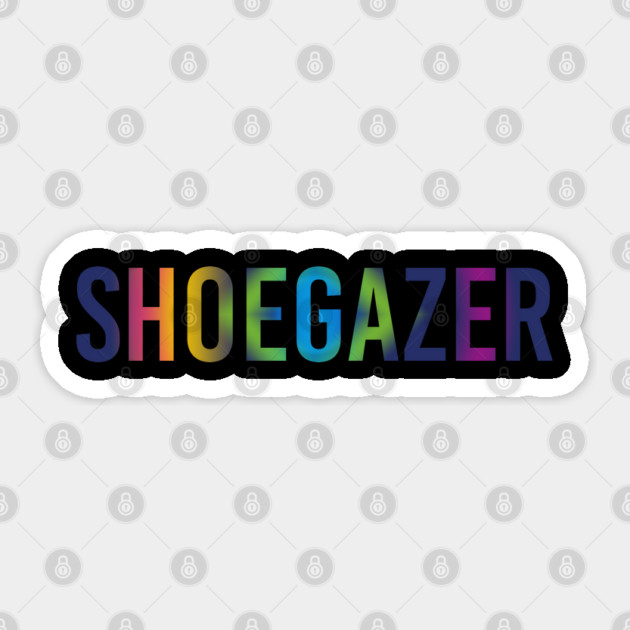 Shoegazer Sticker by The Daily Ghost