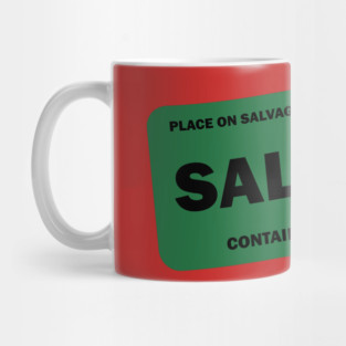 Contains Salvage Item Reverse Logistics Mug