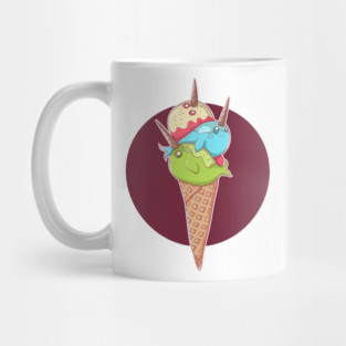 Narwhal icecream Mug