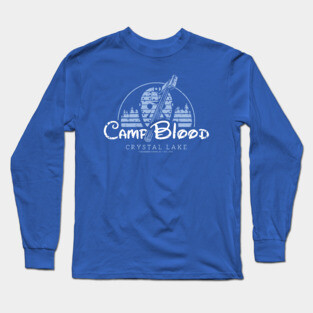 Camp Blood Crystal Lake Long Sleeve T-Shirt
