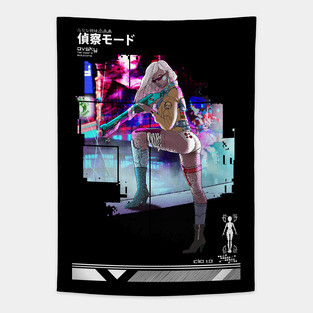 Cyberpunk 02 Tapestry