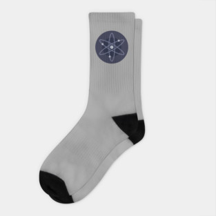Cosmos Atom Crypto Socks