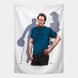 Sam Shepard - An illustration by Paul Cemmick Tapestry