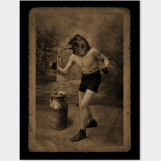 Vintage Fight Milk Posters and Art