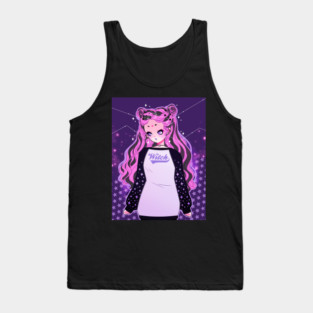 Baseball Tee Witch Tank Top