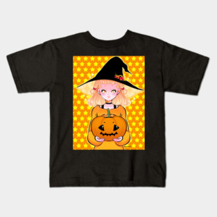Pumpkin Witch Kids T-Shirt