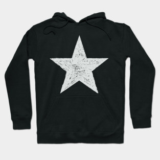 White Star (Grunge) Hoodie