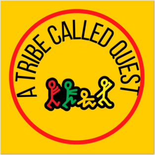 a tribe called quest   logo Posters and Art