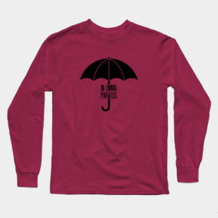 In Omnia Paratus Umbrella Long Sleeve T-Shirt