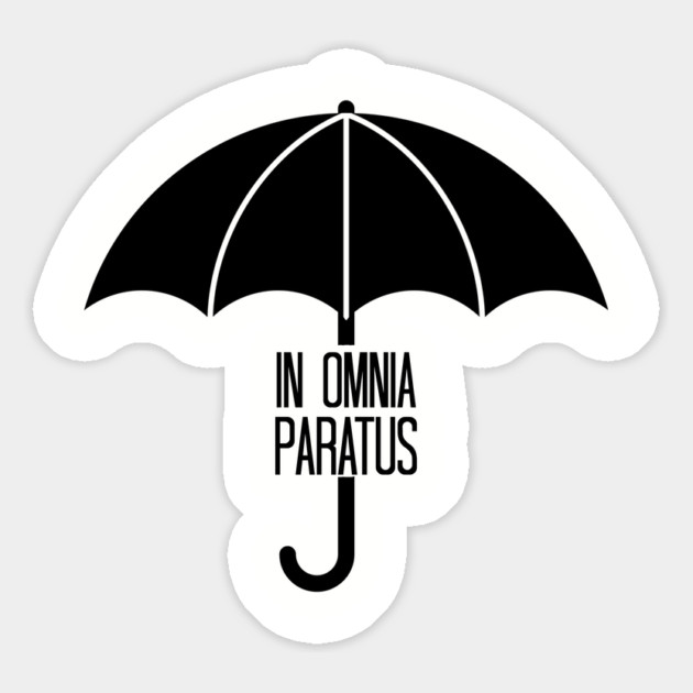 In Omnia Paratus Umbrella Magnet by Stars Hollow Mercantile