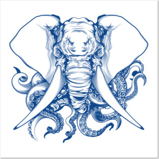 elephant Posters and Art