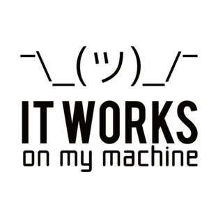 Programmer T-shirt - It works on my machine T-Shirt