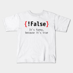 Programmer T-shirt - Coding Joke Kids T-Shirt