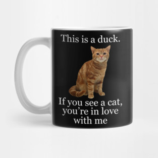 This is a duck Mug
