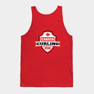 Team Canada Curling 2018! Tank Top