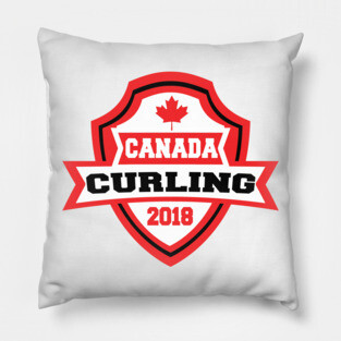 Team Canada Curling 2018! Pillow