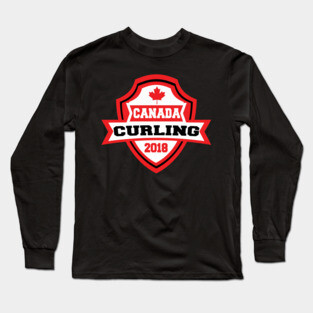Team Canada Curling 2018! Long Sleeve T-Shirt