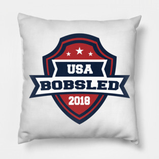 USA Bobsled Pyeongchang 2018 Pillow