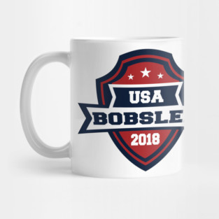 USA Bobsled Pyeongchang 2018 Mug