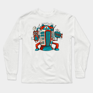 Time Machine Long Sleeve T-Shirt