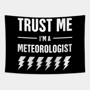 Trust Me, I'm A Meteorologist Tapestry