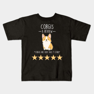 Corgi Review Kids T-Shirt