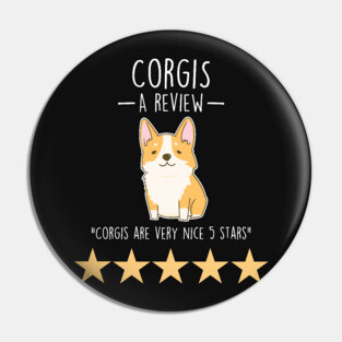 Corgi Review Pin