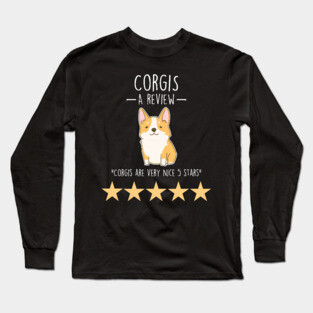 Corgi Review Long Sleeve T-Shirt