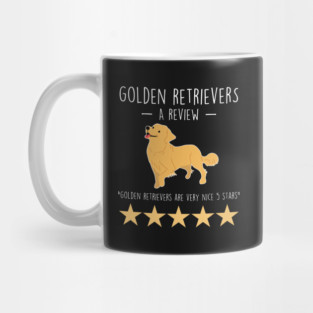Golden Retriever Review Mug