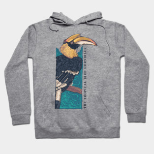 exotic tropical bird Hoodie