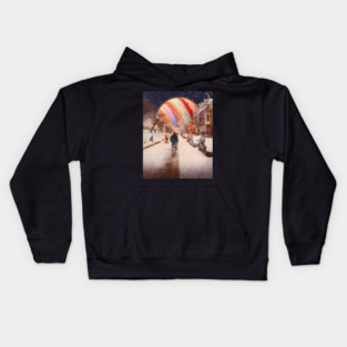 The last snowfall Kids Hoodie