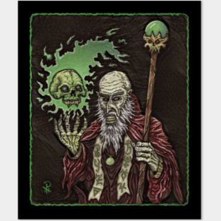 Necromancer - Azhmodai 2018 Posters and Art