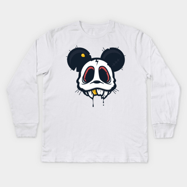 Ratskull Kids Long Sleeve T-Shirt by JSNDMPSY