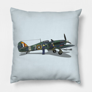 The Dogs of War: Hawker Hurricane Pillow