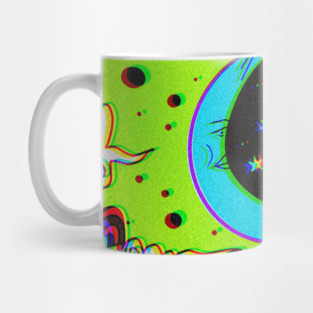 Trippy moon Mug