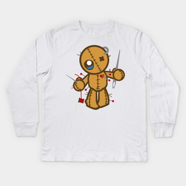 Pin Cushion Kids Long Sleeve T-Shirt by JSNDMPSY