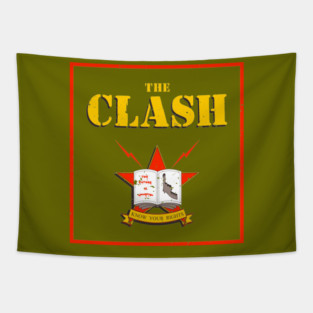 Know Your Rights Clash Tapestry