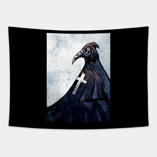 Plague Doctor Tapestry