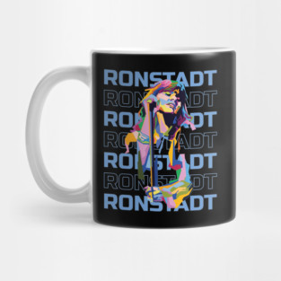Abstract Geometric Linda Ronstadt Mug