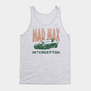 Black Car Ford Falcon V8 The Pursuit Special Interceptor from the movie Mad Max Tank Top
