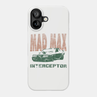 Black Car Ford Falcon V8 The Pursuit Special Interceptor from the movie Mad Max Phone Case