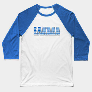 Greece Baseball T-Shirt