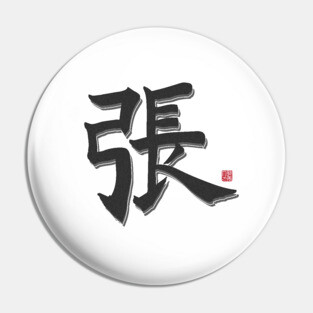 Zhang Surname Pin