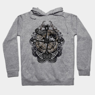 Steampunk Compass Hoodie